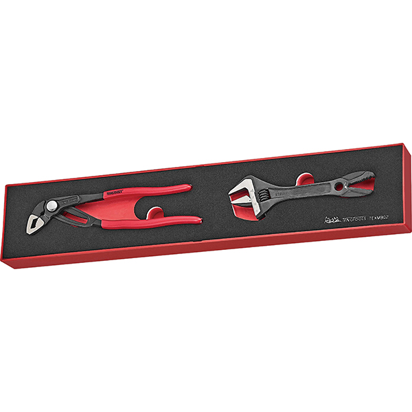 Water Pump Plier and Alligator Adjustable Wrench Set